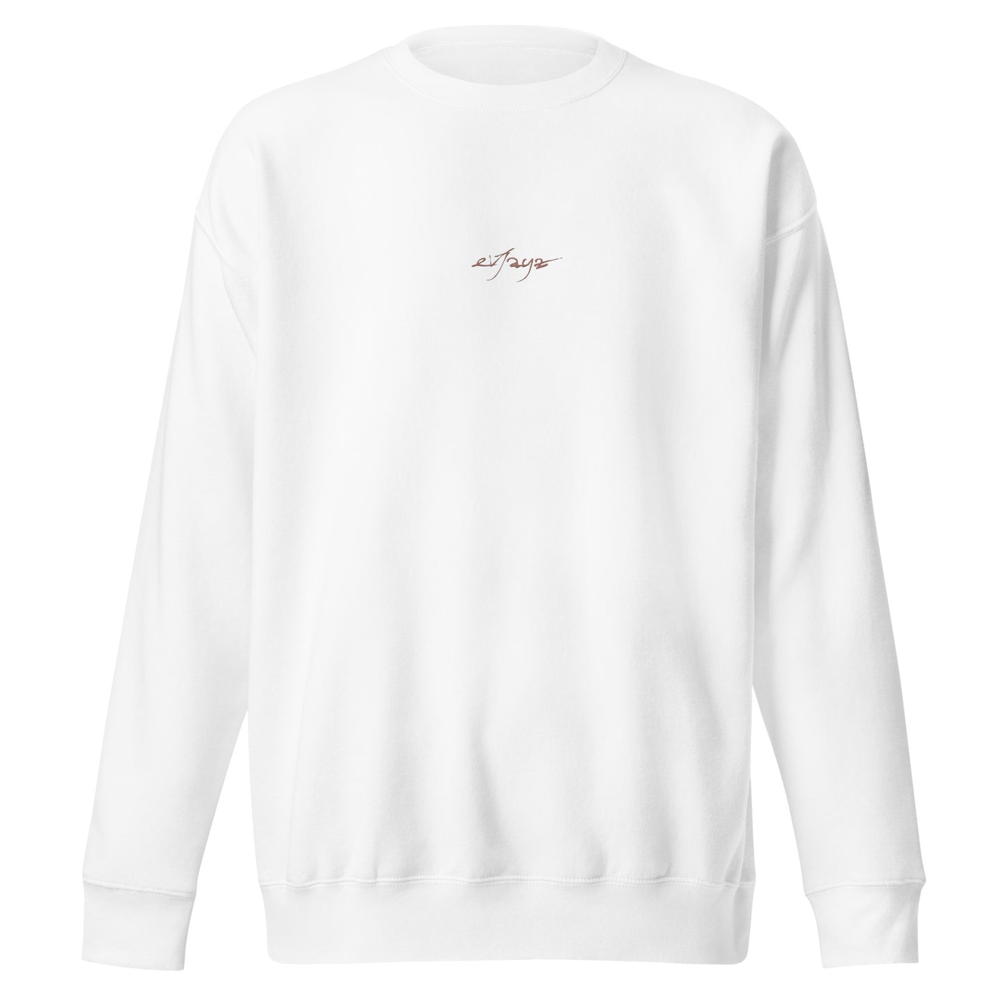 EvJayz Premium (Rose Gold Embroidered Logo) Unisex Sweatshirt