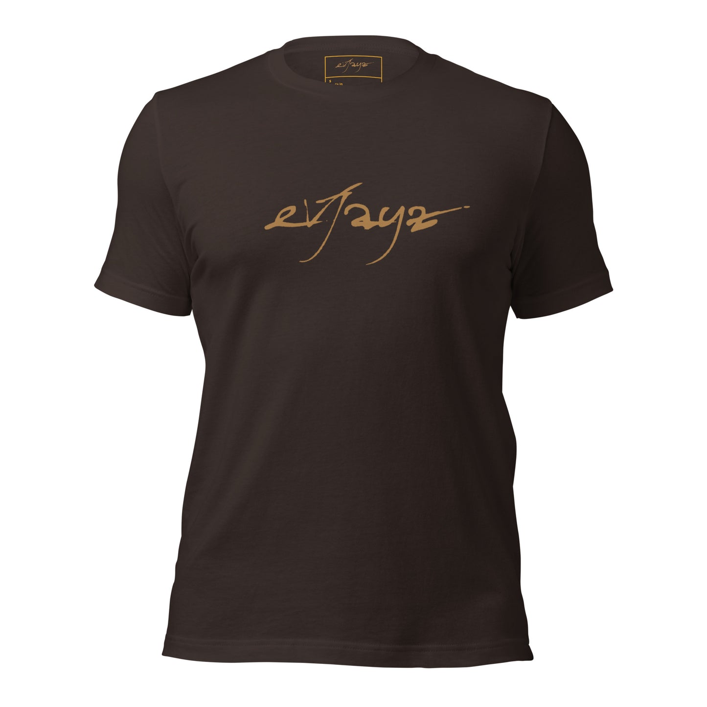 EvJayz Premium Signature Logo Unisex t-shirt (Gold Label)