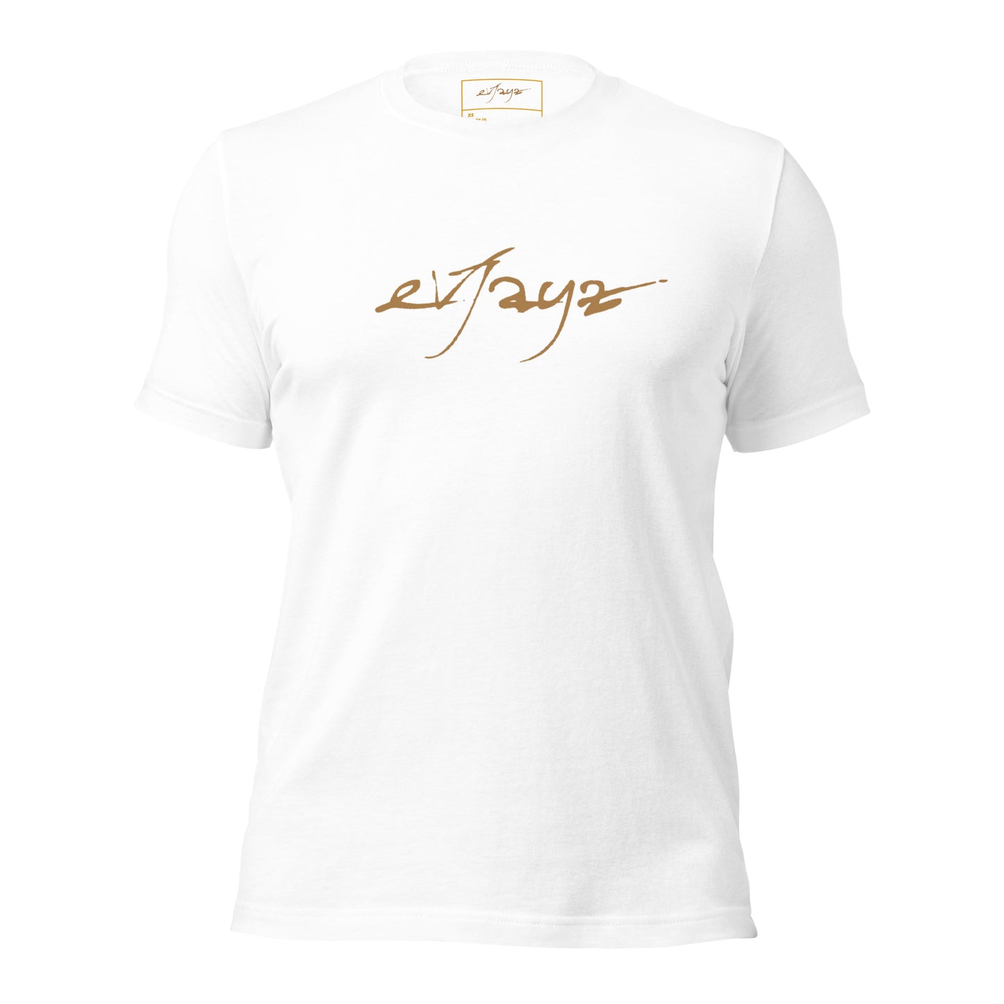 EvJayz Premium Signature Logo Unisex t-shirt (Gold Label)